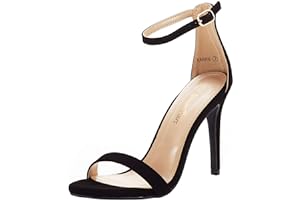 DREAM PAIRS Women's Stiletto Ankle Strap High Heels Sandals Party Shoes