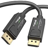 KabelDirekt &ndash; 8K DisplayPort 2.0 kablosu &ndash; 5m &ndash; diz&uuml;st&uuml;/oyun bilgisayarı, gr. kartı, ekran/proj. DP mon. kablosu &ndash; DP'den DP'