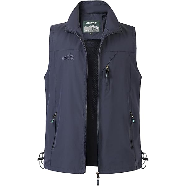 Gilet à séchage rapide en maille multifonction vintage | Mode Vintage