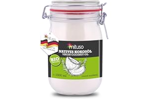 Huile de noix de coco vierge biologique vierge mituso 1 litre (1 x 1000 ml)