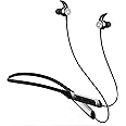 Boult Audio XCharge Wireless in Ear Bluetooth Earphones with ENC Mic, 28H Playtime, Type-C Fast Charging (15Min=15Hrs Playtime), Made in India, Biggest 14.2mm Bass Drivers Neckband (Black)