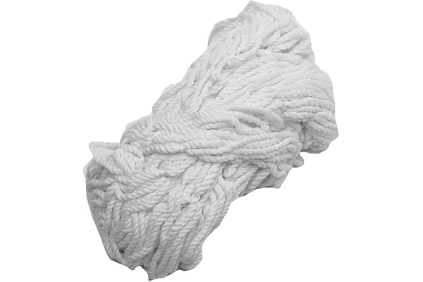 Hapivida Blanc Filet de Football Tissé en Polyester Portable Pliable Football Filets 7.3×2.4m/3.6×1.8m/2.4×1.8m/1.8×1.2m 4 Tailles pour Enfants Adultes