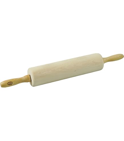 STAUB Deegroller, deegroller, lengte: 45 cm, rolbreedte: 26 cm, zwart BPA-vrij siliconen en acaciahout, ergonomische handgreep, zwart en bruin