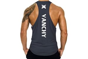 Cabeen Debardeur Musculation Homme Gym Jogging Bodybuilding Sport Tank Top Stringer sans Manches T-Shirt