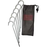 WorldCamp &Ccedil;adır Tarp Kazığı 8mm 25cm Galvanizli 6 Adet