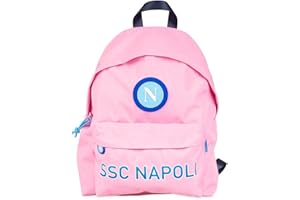 Colourbook Zaino scuola Americano – SSC Napoli 42x30x13 cm (Rosa)