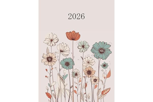 Agenda Semainier 2026 A4: Planificateur Hebdomadaire et Mensuel, Semaine sur Deux Pages | Janvier-Décembre 2026