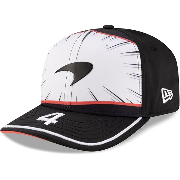 New Era 9Forty Baseballmütze – McLaren Formel 1, Dunkelgrau, Verstellbar, Authentisch