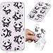 Produktbild Ooboom® Huawei Honor 6A Hülle Transparent TPU Silikon Ultra Dünn Slim Durchsichtig Schutzhülle Handy Tasche Bumper Case Cover für Huawei Honor 6A - Panda