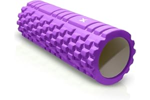 XN8 SPORTS Xn8 Foam Roller 45cm – Large Massage Roller for Deep Tissue, Trigger Point Therapy, Yoga, Pilates, Back & Leg Muscle Recovery, Exercise & Fitness for Runners, Gym & Home