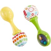 Fisher-Price Musical Maracas, Toy and Rattle for Baby +3 Months (Mattel BLT33)