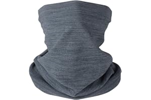 HEGCOIIE Winter Loop Schal Herren & Damen，Fleece Schlauchschal Halswärmer Halstuch Winddicht Ski Maske Warmer für Outdoor Skifahren Motorrad Laufen Radfahren