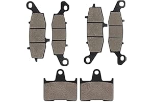 Cnornus Plaquettes de Frein Avant et Arrière pour Suzuki GSF650 Bandit 650 K5 K6 Non ABS 2005 2006 GSF 650 SK5 SK6 Faired Bandit Non ABS 2005 2006