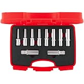 izeltas 1108006010 10 Par&ccedil;a 1/2" Altı K&ouml;şe Derin Lokma Takımı, Krom, 10 Par&ccedil;a Set