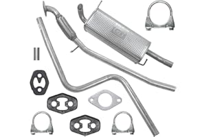 GENERIC Polmo Schaldampferset Auspuff für Fiesta 5 V MK5 Mazda 2 1 I DY 1.25 1.4 1.2