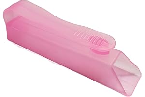 SUL Pill Popper & Pill Puncher, Portable Pill Remover Lightweight Tablet Dispenser Pill Popper for Tablets Blister Packs, Ideal for Limited Dexterity, Pill Popper aids for Arthritis Hands– 1pk (Pink)