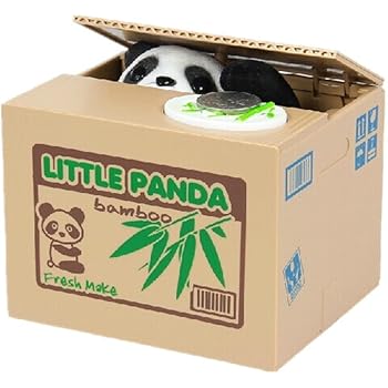 LMTECH Little Panda Money Bank Saving Box Panda Money Box