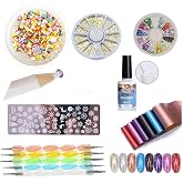 Nail Art Seti 8 Par&ccedil;a Tırnak S&uuml;sleme Seti