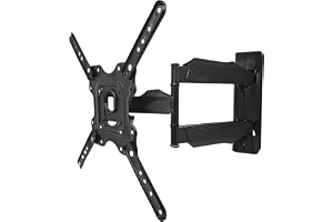 RISSACHI TV Stand Wall Mount TV Stand Swivel and Tilt Viewing Angle Adjustment Bracket for 32 60 Inch LED LCD TVs Universal VESA Compatible Metal Build (P4)