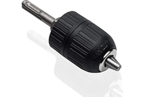 Schnellspannbohrfutter JTENG Bohrfutter Schnellspann mit 1/2'' SDS Plus Adapter Akkuwinkelbohrmaschine 2–13mm