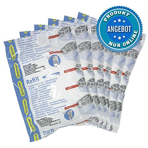 6er-Set HUMYDRY Nachfüllpackungen 450g