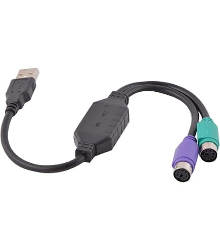 Db9 Cable PS/2 6 Pin Mini Din Female To DB9 Serial 9 Pin Female Mouse ...