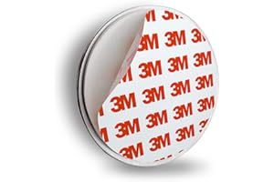 RUAN Magnetic Smoke Detector Mount Magnet Fixing for Smoke Alarm Adhesive Surface Diameter 75mm 1 Pack