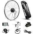 YOSE POWER 26'' / 27.5'' / 28''(700C) E-bike Freewheel Conversion Kit 36V 350W / 250W Motor with Integrated controller Hailong 36V13Ah Battery