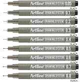 Artline Drawing System Teknik &Ccedil;izim Kalemi 9'lu Tam Set