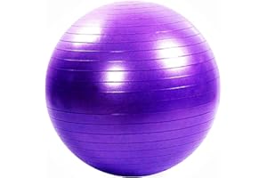 LOVELEGIS Ballon de fitness - gonflable - gymnastique - 45 cm de diamètre - yoga - pilates - entraînement - sport - gym - exercice - massage - équilibre - posture - idée cadeau de Noël et d'anniversaire