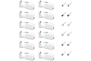 GZGXKJ 12pcs Pistola Piercing Kit Perforador Oreja Pistola Pendiente con Algodón de Alcohol, para Principiantes, Niñas, Mujeres y Hombres