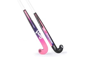 Kookaburra MB10 Pink Junior Hockey Stick – M Bow 320, 10% Carbon