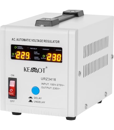 Stabilizzatore Di Tensione SKB 2000VA/1200W Con Doppio Display GBC Mod.59631605