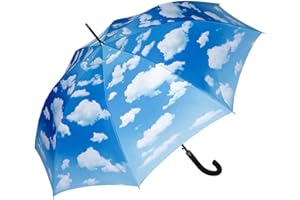 VON LILIENFELD Parasol bawarskie niebo automatycznie otwierany parasol artystyczny stabilny wiatroodporny