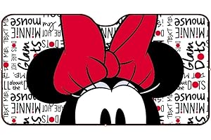 TATAWAY IN VIAGGIO SI CRESCE Disney Minnie Front Sunshad Pare-Soleil Avant pour Voiture Minnie 130 x 70 cm