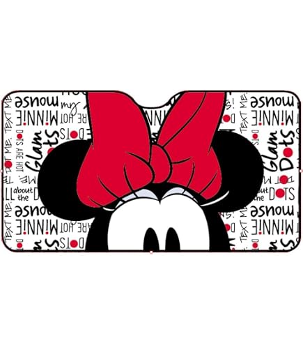 Parfum Désodorisant Voiture Disney Minnie Mouse & Mickey Mouse - Parfum Vanille