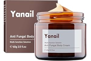 Micosi Unghie Piede - Crema Antimicotico per Onicomicosi e Funghi Unghie Piedi, Yanail Trattamento Antiprurito Idratante per Pelle, Eczema e Psoriasi, Formula Naturale, 60g