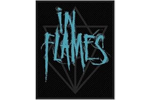 IN FLAMES Scratched Logo Patch