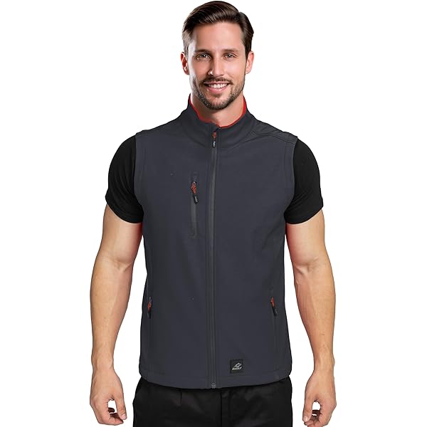 Herren Arbeitsweste Softshell - Leicht & Atmungsaktiv