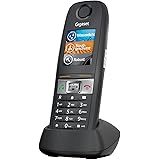 Gigaset E630 - Robustes Schnurloses DECT-Telefon - Mobilteil für Werkstatt/Gararage - stossfest, staubresistent & wasserabwei