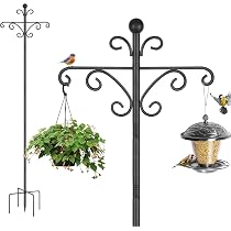 Unlorspy Vogelfutterstation – 2 Stück, 17 Cm Quadratisch, Metallgitter Mit Kette