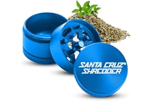 SANTA CRUZ SHREDDER Santa Cruz Aktenvernichter Mahlwerk mit Cali Crusher Pollen Press Medium blau
