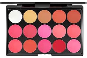 PhantomSky 15 Couleurs Palette de Maquillage Rouge à Lèvres Lip Gloss Cosmétique Set, Palette Rouge à Lèvres pour une Utilisation Professionnelle ou à la Maison