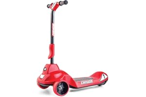 Ninco -NH33017 Ninco Wheel Canyon Red Trottinette électrique Pliable avec contrôle de Vitesse à partir de 3 Ans (NH33017) Rouge 66,5 x 32 x 69,5 cm