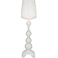 Kartell Lampada da Terra Kabuki, Interno 26 W, Cristallo, 50ⵁx166 cm