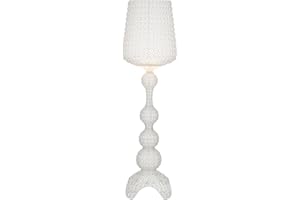 Kartell Lampada da Terra Kabuki, Interno 26 W, Cristallo, 50ⵁx166 cm, Indoor
