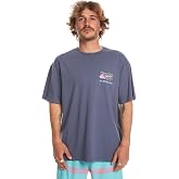 Quiksilver Eqyzt07653 Spin Cycle Ss Pembe Erkek T-Shirt
