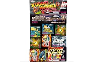 Aktivhandel Kuddel Muddel Weco 10tlg. Jugend-Sortiment Feuerwerk Kat F1 180 Einzelteile