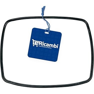 Sintoflon Oilseal Universale 4 Lato Guarnizione Per Porta Forno - 2m (Per Rotondo Angoli) Nero Sigilla Porta Forno