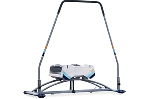 AEROSKI SKI POWER PRO Aeroski Power Pro Home Fitness - Simulator Exercise Machine with Ski Poles, VR Goggles, and Fitness App to Provide Low Impact, Plyometric, Total-Body Workouts